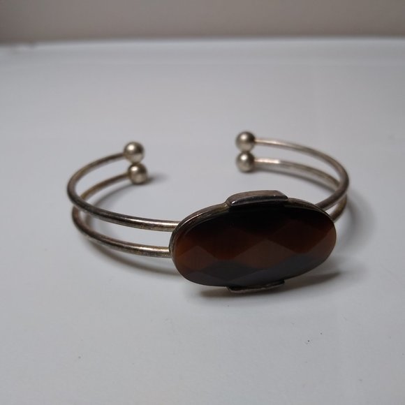 Vintage Metal Open Bangle - Picture 5 of 14